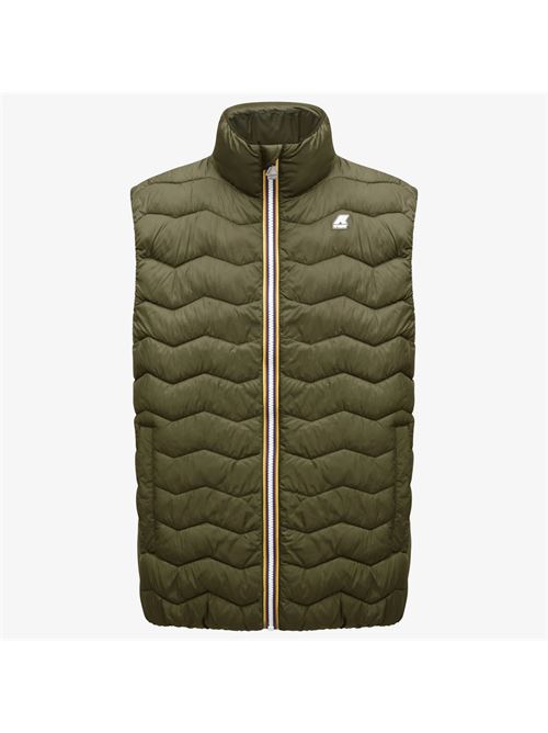 Gilet uomo Valen Quilted colore verde K-WAY | VALEN QUILTEDWMR